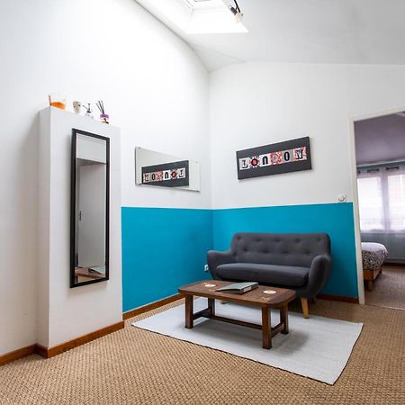 T2 Toulouse 40M2, Lit Queen Size, Climatisation, Quartier Sympa, Terrasse 外观 照片