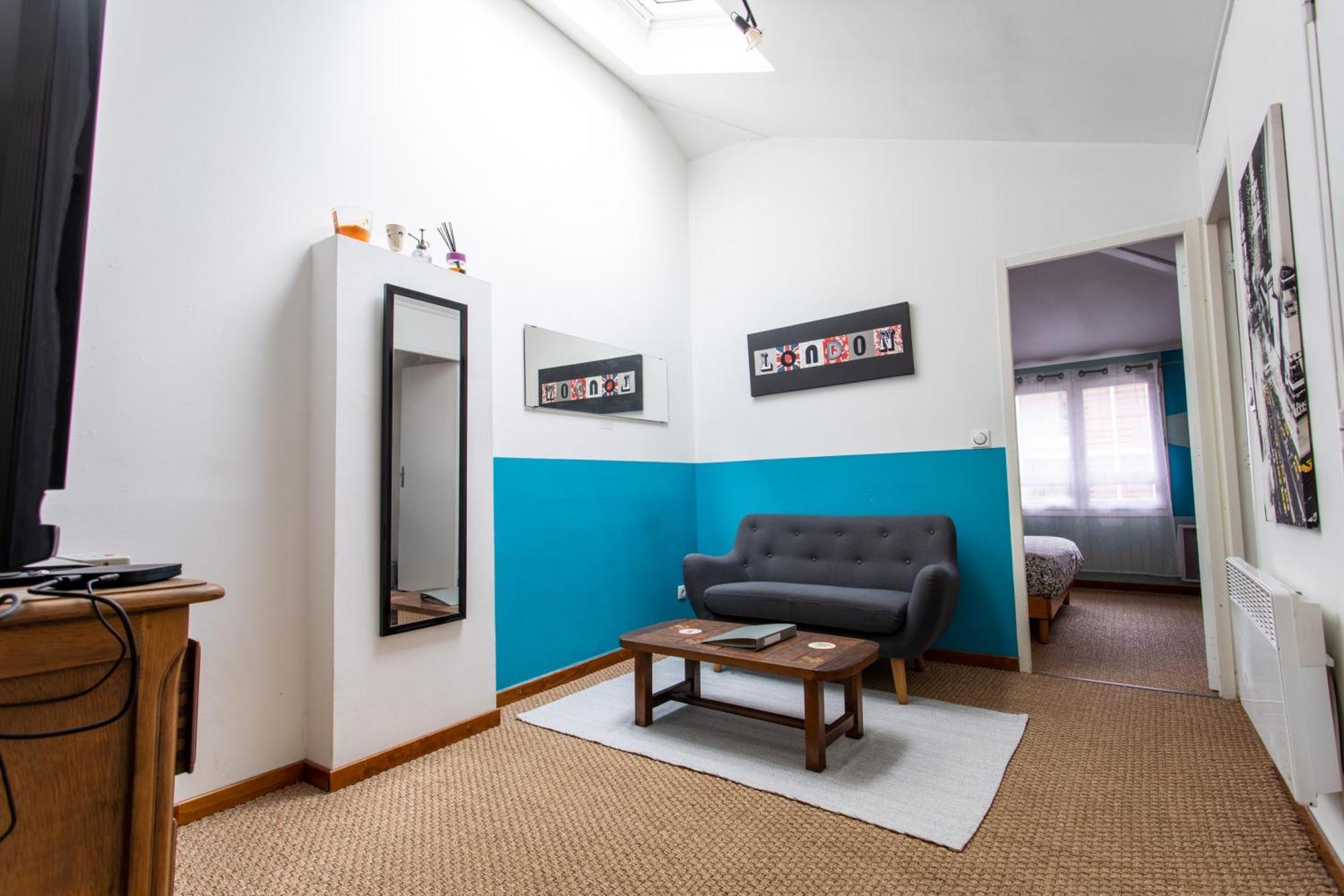 T2 Toulouse 40M2, Lit Queen Size, Climatisation, Quartier Sympa, Terrasse 外观 照片